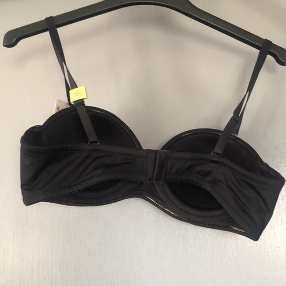NWT  Womens Jockey Black  Cushion Wire Bra Size 38B Multiway Straps - Picture 2 of 3
